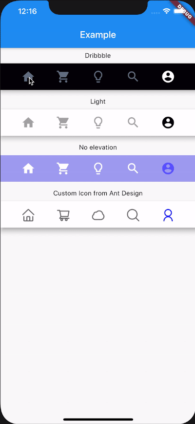 Top Flutter Bottom Navigation Bar, Bottom Bar, Bottom Tab Bar packages ...