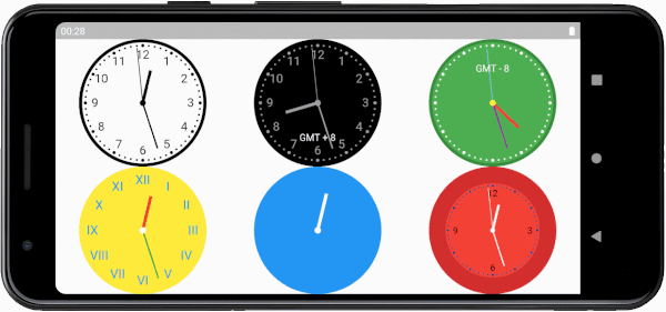 flutter_analog_clock Card Image