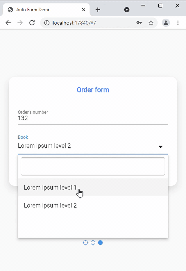 flutter form validate