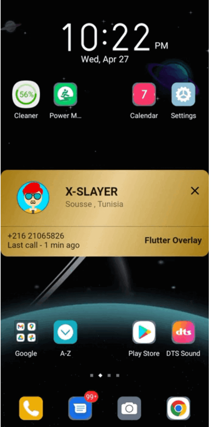 flutter_overlay_window Card Image