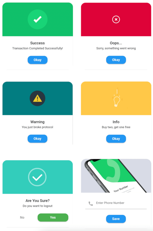 Quickalert Flutter Package In Dialogs Category Flutter Gems