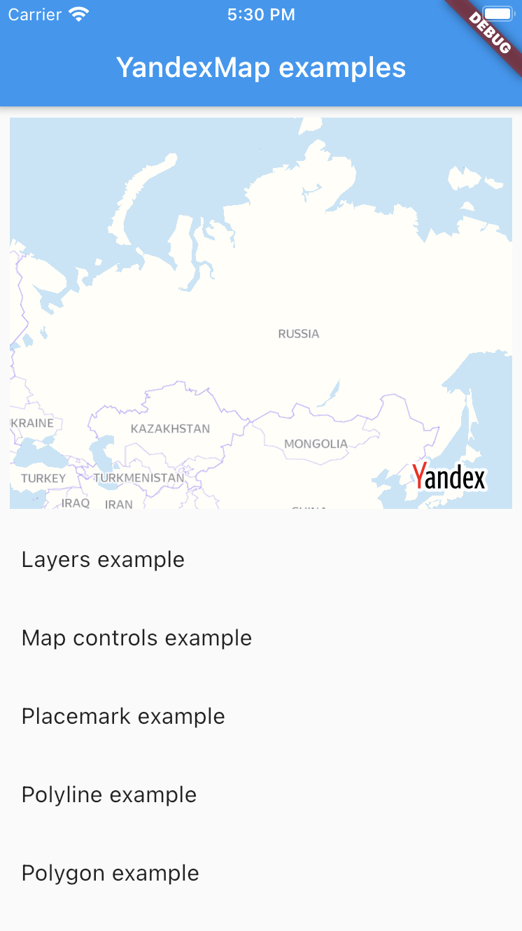 yandex_mapkit Card Image