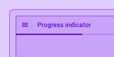 Indicators: Loading, Refresh, Progress Card